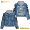Pittsburgh Steelers Smash Mouth For Life Black And Gold Jean Jacket Hoodie
