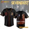 Static-x Sevendust In Dust We Trust Personalized Baseball Jersey