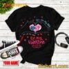 Stitch You Are My Angel Be My Valentine Custom Name T-shirt