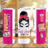 This Girl Runs On Dunkin' Donuts Skinny Tumbler