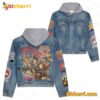 Zach Bryan The Quittin Time Tour 2024 Jean Jacket Hoodie