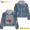 Zz Top 55th Anniversary Turn On Turn Up Rock Out Jean Jacket Hoodie