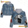 Adele In Munich Jean Jacket Hoodie