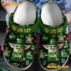Baby Yoda May Be The Luck Be With You St Patrick's Day Crocs Clogs