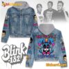 Blink-182 When You Smile I Melt Insight Jean Jacket Hoodie