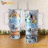 Bluey Bingo Bandit 40 Oz Tumbler With Handle