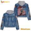 Bruce Springsteen World Tour 2024 Jean Jacket Hoodie