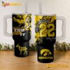 Caitlin Clark You Break It You Own It From The Logo Hawkeyes 40 Oz Tumbler With Handle