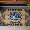 Carolina Tar Heels Home Sweet Home Doormat