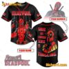 Deadpool Shhh My Common Sense Is Tingling Personalized Baseball Jersey