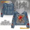 Five Finger Death Punch Afterlife I'll Never Give In Jean Jacket Hoodie