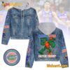 Florida Gators Mascot Gator Chomp Jean Jacket Hoodie