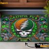 Grateful Dead Grateful Pub St Patrick's Day Custom Name Doormat