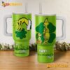 How The Grinch Stole St Patrick's Day 40 Oz Tumbler With Handle