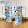 In My Bluey Era The Heeler Family Tumbler With Handle