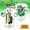 Mario Luigi's Day Happy St Patrick's Day Personalized Baseball Jersey