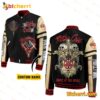 Motley Crue Shout At The Devil Custom Name Baseball Jacke