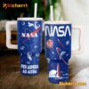 Nasa Per Aspera Ad Astra 40 Oz Tumbler With Handle