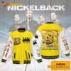 Nickelback Doodle Art Custom Name Baseball Jacket