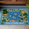North Carolina Tar Heels Home Of Lucky Heels Doormat