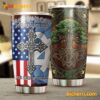 North Carolina Tar Heels Irish By Blood American By Birth Tar Heels By Choice Tumbler