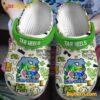North Carolina Tar Heels Kiss Me I'm Irish Happy St Patrick's Day Crocs Clogs