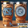 North Carolina Tar Heels Mascot Custom Name Tumbler