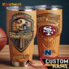 San Francisco 49ers National Football Conference Championship Custom Name Tumbler