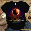 Snoopy And Charlie Brown Total Eclipse April 8, 2024 T-shirt