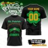 St Patrick Of Kansas City Chiefs Personalized T-shirt