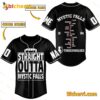 Straight Outta Mystic Falls Timberwolves Personalized Baseball Jersey