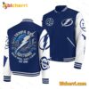 Tampa Bay Lightning Amalie Arena Tampa Florida Baseball Jacket