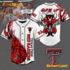 Texas Tech Red Raiders Guns Up Custom Name Baseball Jersey