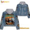 The Eagles The Long Goodbye Jean Jacket Hoodie