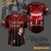 The Vampire Diaries I Can't Control Myself Around You Custom Name Baseball Jersey