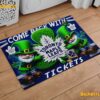 Toronto Maple Leafs Come Back With Tickets St Patrick's Day Doormat