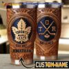 Toronto Maple Leafs  Go Leafs Custom Name Tumbler
