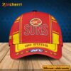 AFL Gold Coast Suns Go Suns Custom Name Cap