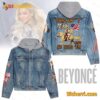Beyonce Cowboy Carter This Ain't Texas Ain't No Hold'em Jean Jacket Hoodie
