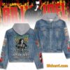 Billy Joel Piano Man The Good Ole Days Weren't Always Good Jean Jacket Hoodie