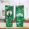 Boston Celtics Bleed Green Rise Together Tumbler With Handle
