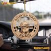 Donald Trump America First Again 2024 Car Ornament