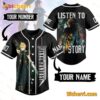 Final Fantasy Listen To My Stories Personalized Baseball Jersey