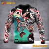 Haida Killer Whale Style Native American Hoodie