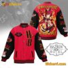 Hazbin Hotel You're Never Fully Dressed Without A Smile Baseball Jacket