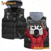 Kanye West Vultures 2024 Hooded Puffer Vest