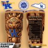Kentucky Wildcats Nutrition Facts Custom Name Tumbler