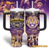 LSU Women's Basketball Purple Tumbler With Handle