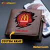 Mcdonald's Logo Brand Custom Name Men Wallet