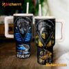 Mortal Kombat Fatality Get Over Here 40 Oz Tumbler With Handle
